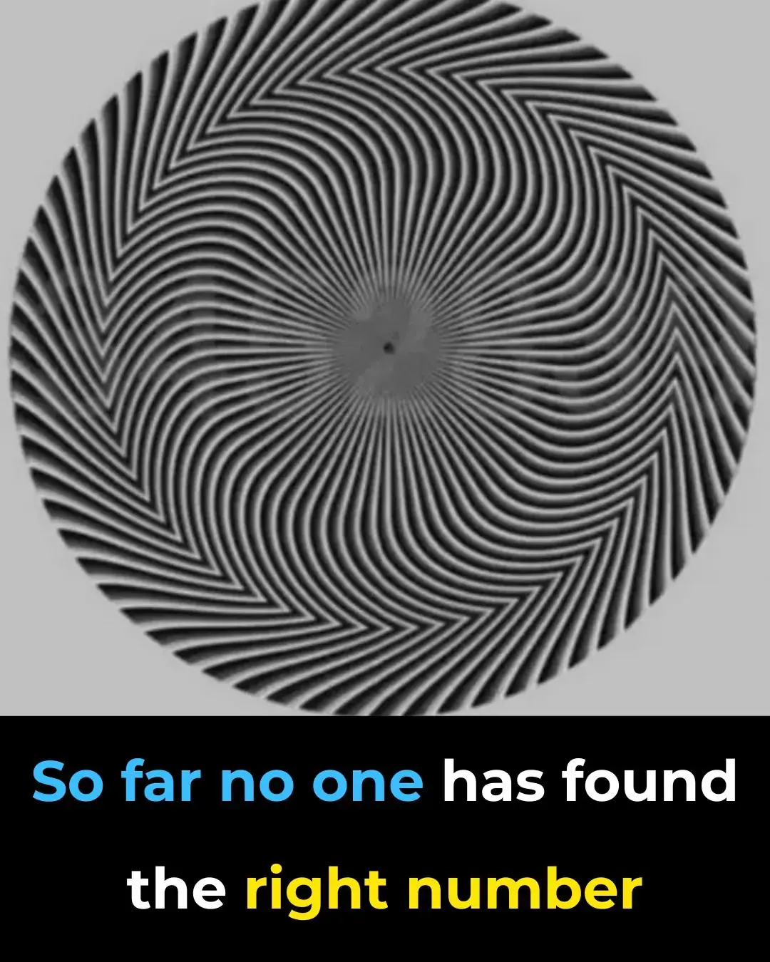 ¿Puedes ver el número oculto en esta ilusión óptica?