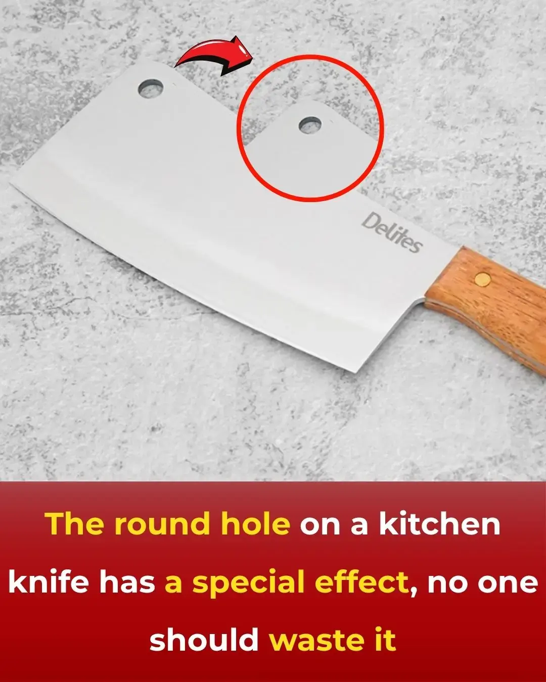 El poder oculto del agujero en su cuchillo de cocina: más de 7 usos sorprendentes que probablemente no conocía
