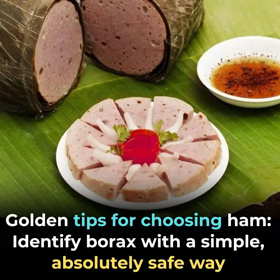 Consejos de oro para elegir jamón: Identifica el bórax de una forma sencilla y absolutamente segura