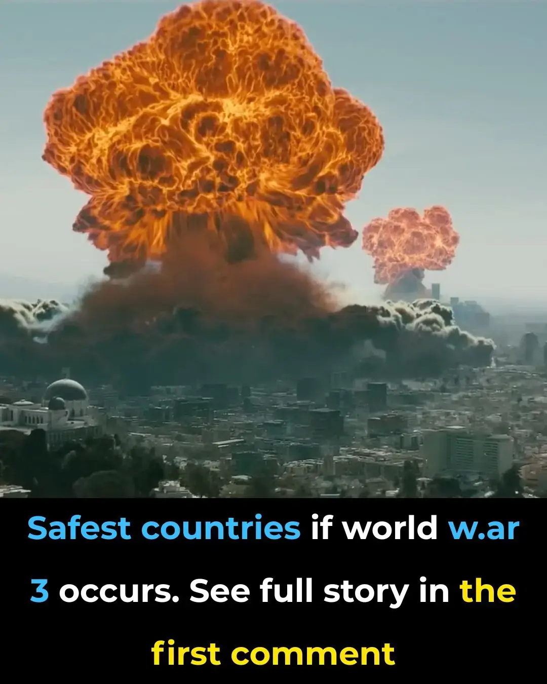 Diez lugares más seguros para estar si estalla la Tercera Guerra Mundial